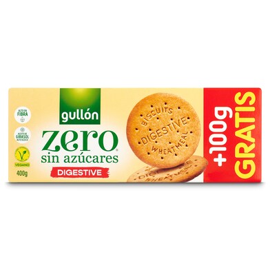 Galletas digestive sin azúcares Gullón caja 400 g-1 Galletas digestive sin azúcares Gullón caja 400 g-1