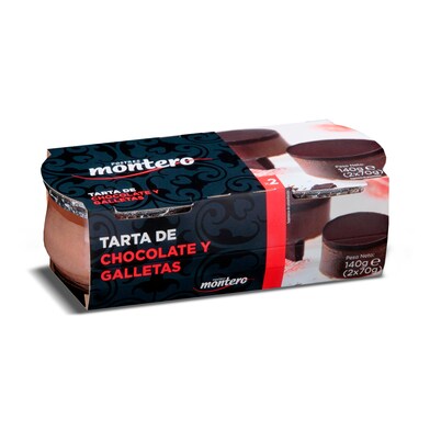 Tarta de chocolate Montero vaso 140 g-0 Tarta de chocolate Montero vaso 140 g-0