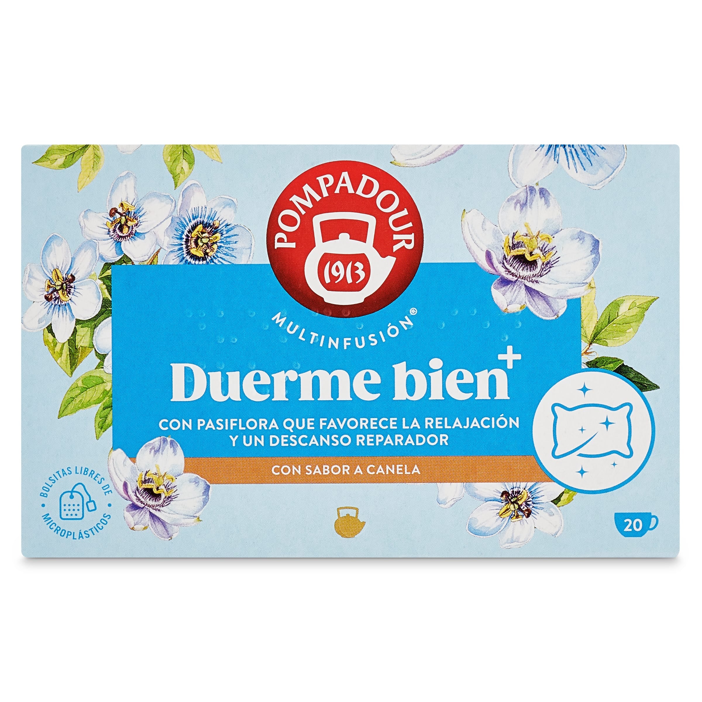 Infusión duerme bien Pompadour 20 unidades
