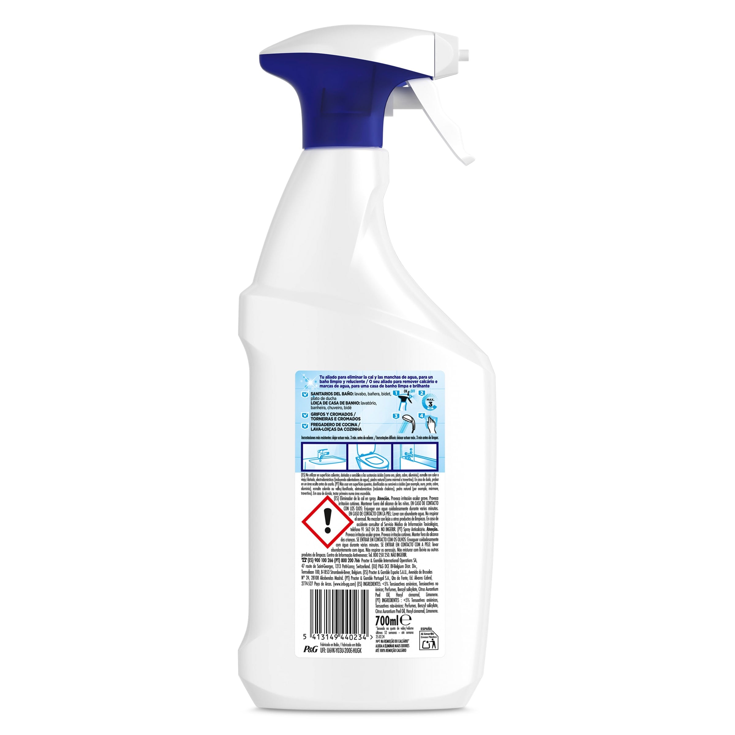 Limpiador antical Viakal 700 ml