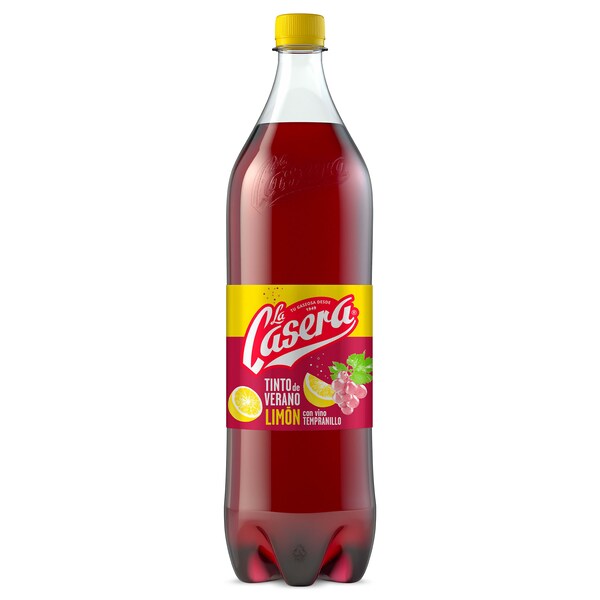 Tinto de Verano Limón La Casera Botella 1.5 L.