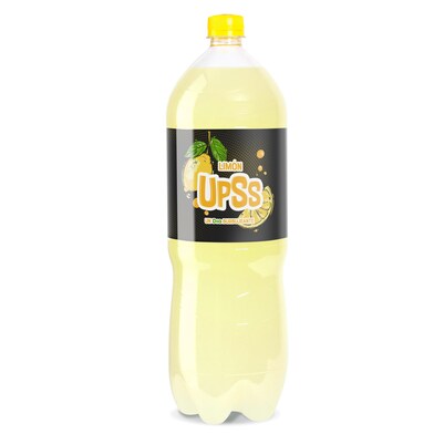 Refresco de limón 6% zumo con gas Upss Dia botella 2 l-0 Refresco de limón 6% zumo con gas Upss Dia botella 2 l-0