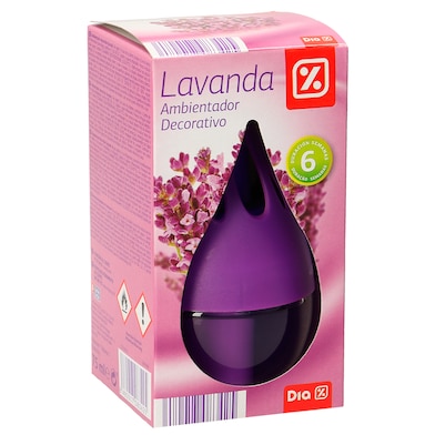 Ambientador mecha decorativa aroma lavanda Dia caja 75 ml-0