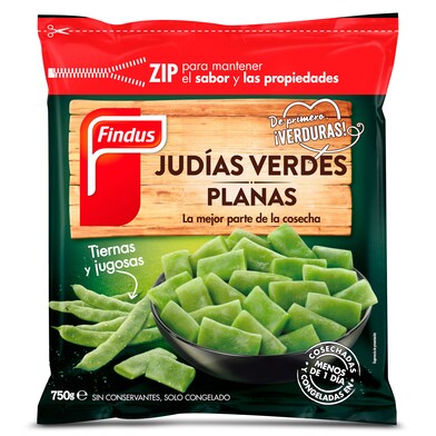 Judías verdes planas Findus bolsa 750 g-0