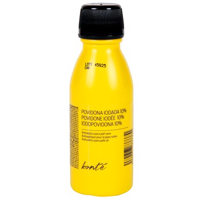 Povidona iodada 10% Bonté Equity de Dia bote 125 ml-0 Povidona iodada 10% Bonté Equity de Dia bote 125 ml-0