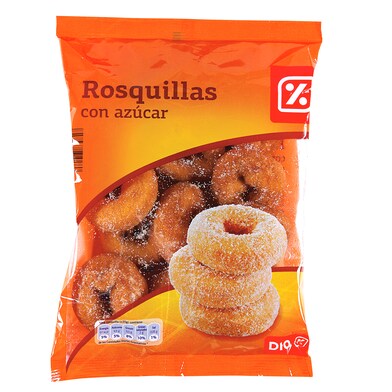 Rosquilletas azúcar Dia bolsa 250 g-0 Rosquilletas azúcar Dia bolsa 250 g-0