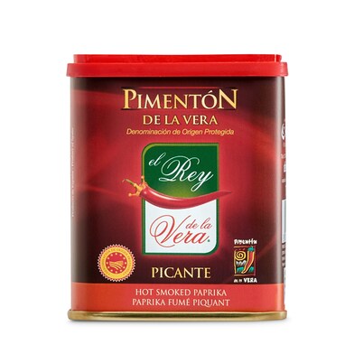 Pimentón picante El rey de La Vera lata 75 g-0