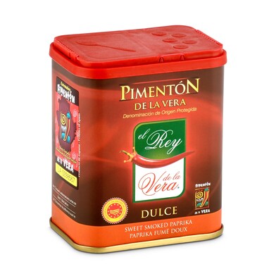 Pimentón dulce El rey de La Vera lata 75 g-0 Pimentón dulce El rey de La Vera lata 75 g-0