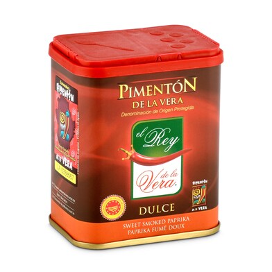 Pimentón dulce El rey de La Vera lata 75 g-0