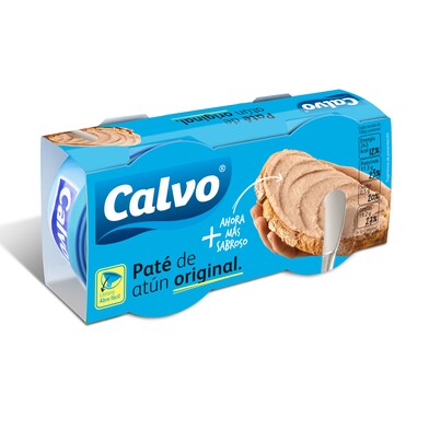 Paté de atún Calvo lata 2 x 82.5 g-0