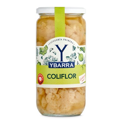 Coliflor natural Ybarra frasco 390 g-0 Coliflor natural Ybarra frasco 390 g-0