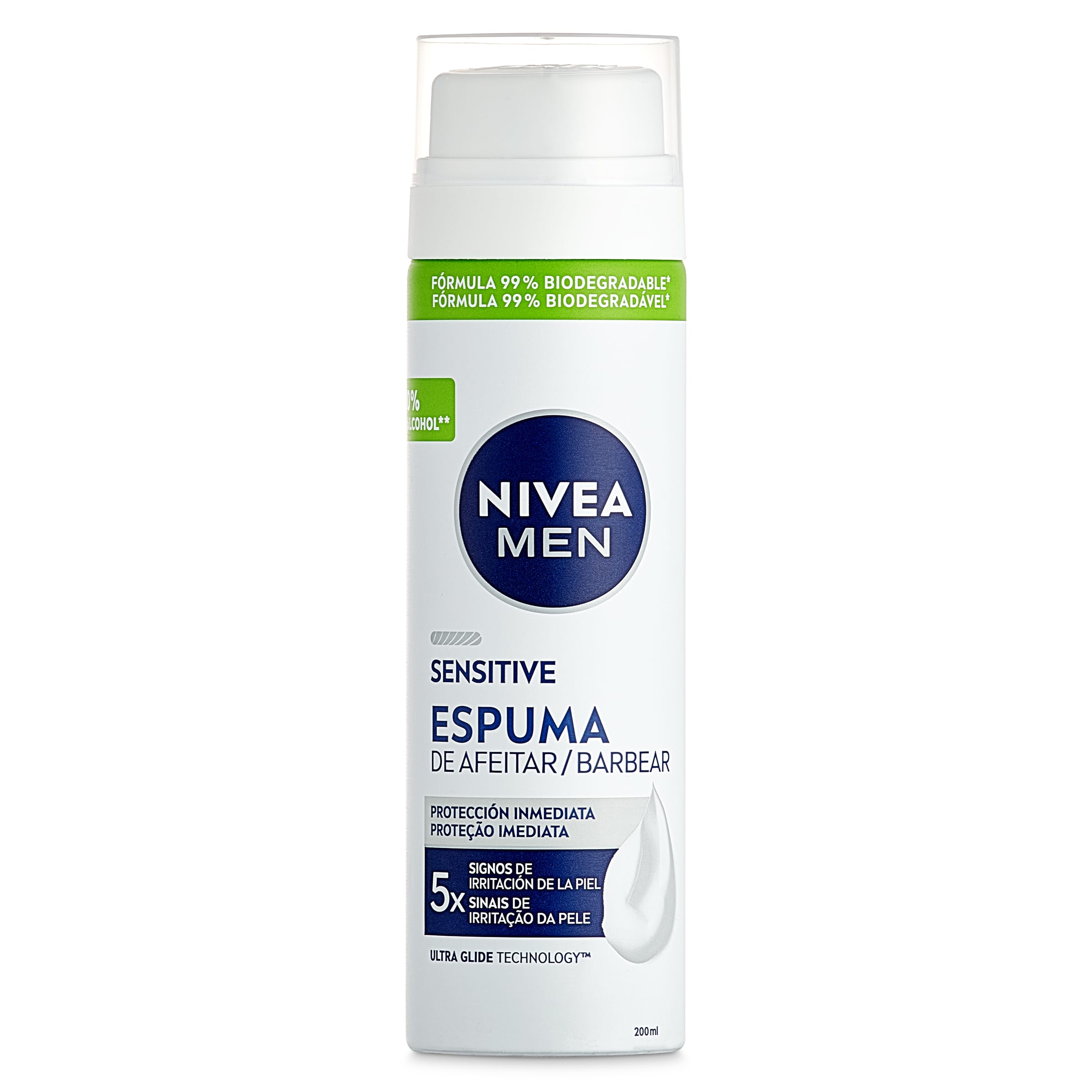 Espuma de afeitar sensitive Nivea spray 200 ml