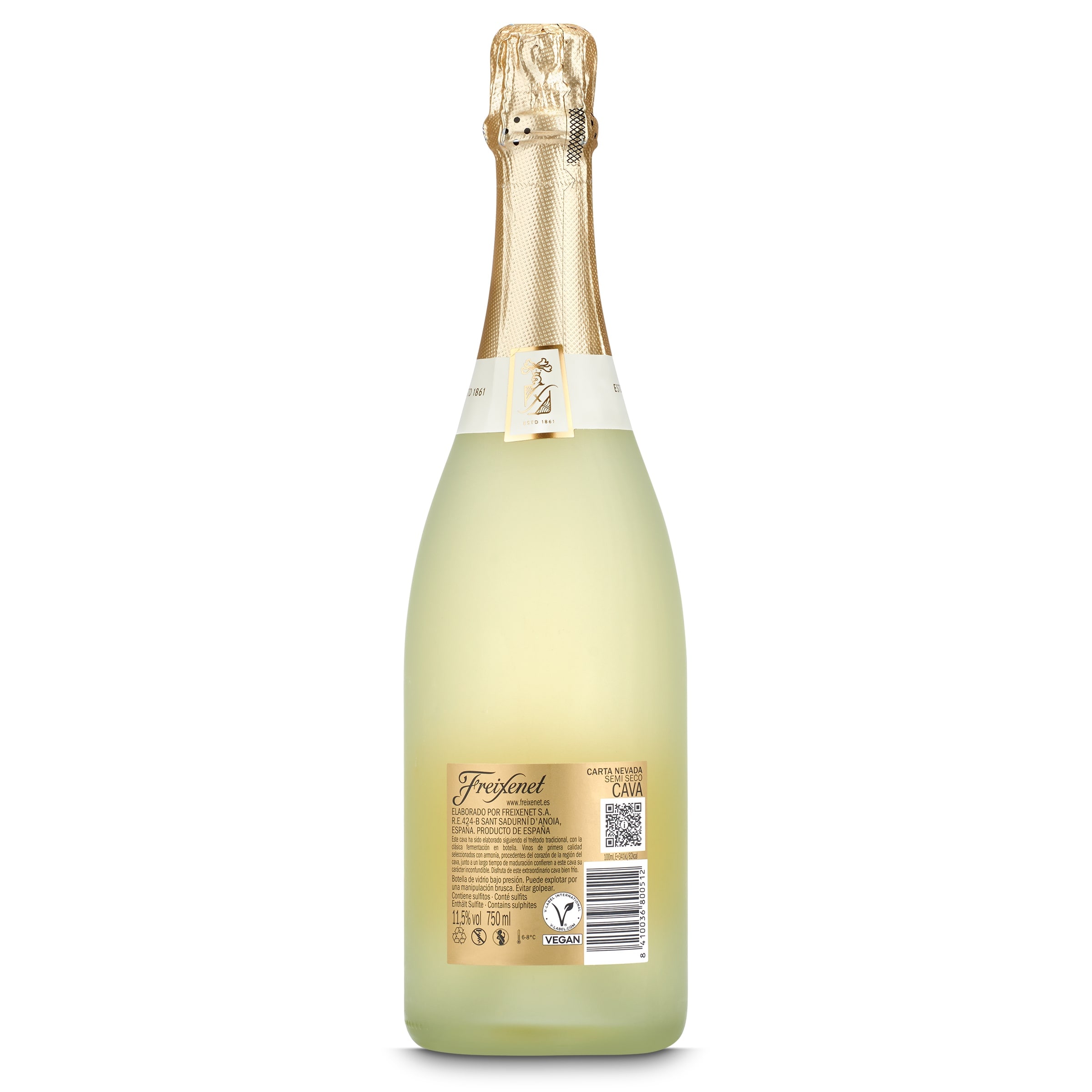 Cava semiseco Freixenet Carta Nevada 75 cl