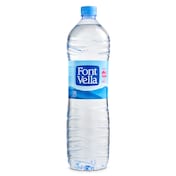 Agua mineral natural Font vella botella 1.5 l