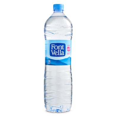Agua mineral natural Font Vella botella 1.5 l-0
