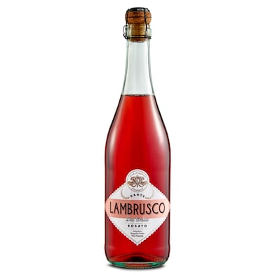 Vino rosado lambrusco Dante botella 75 cl-0
