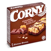 Barritas de cereales con chocolate con leche Corny caja 150 g