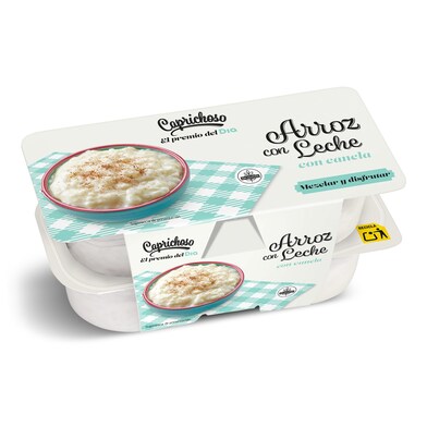 Arroz con leche con canela Caprichoso Dia pack 4 x 125 g-0