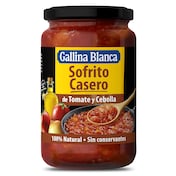 Sofrito tomate y cebolla GALLINA BLANCA   FRASCO 350 GR
