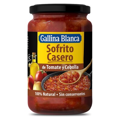 Sofrito tomate y cebolla Gallina Blanca frasco 350 g-0