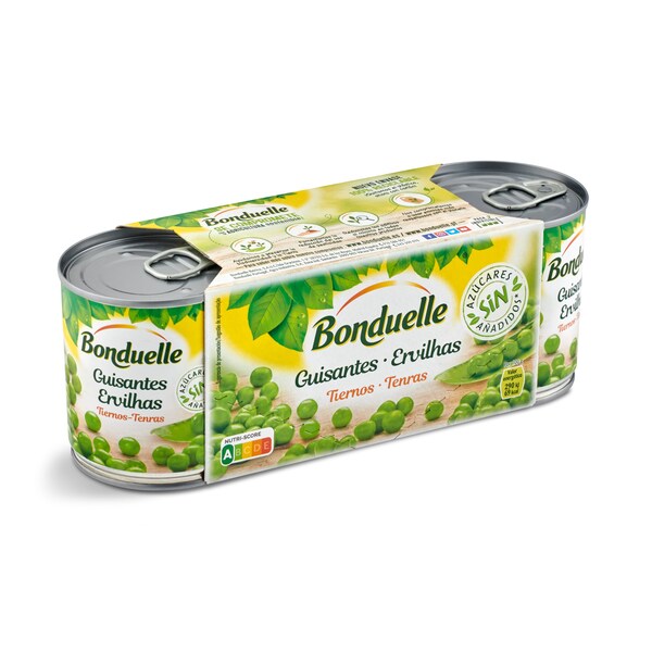 Guisantes muy Finos Bonduelle Pack 3x140 Gr.