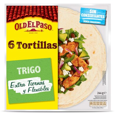 Tortillas de trigo Old El Paso bolsa 244 g-0