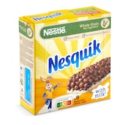 Barritas de cereales con chocolate nesquik Nestlé caja 150 g
