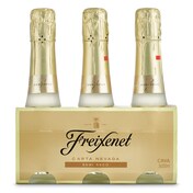 Cava semiseco Freixenet Carta Nevada botella 3 x 20 cl