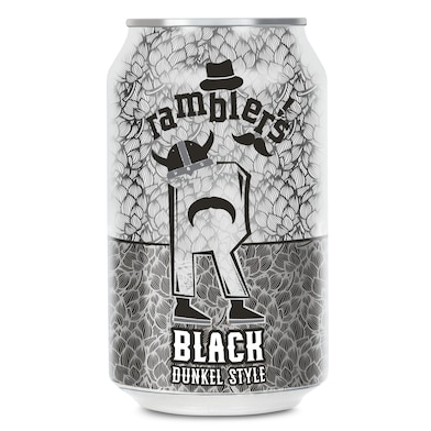 Cerveza especial negra Ramblers lata 33 cl-0