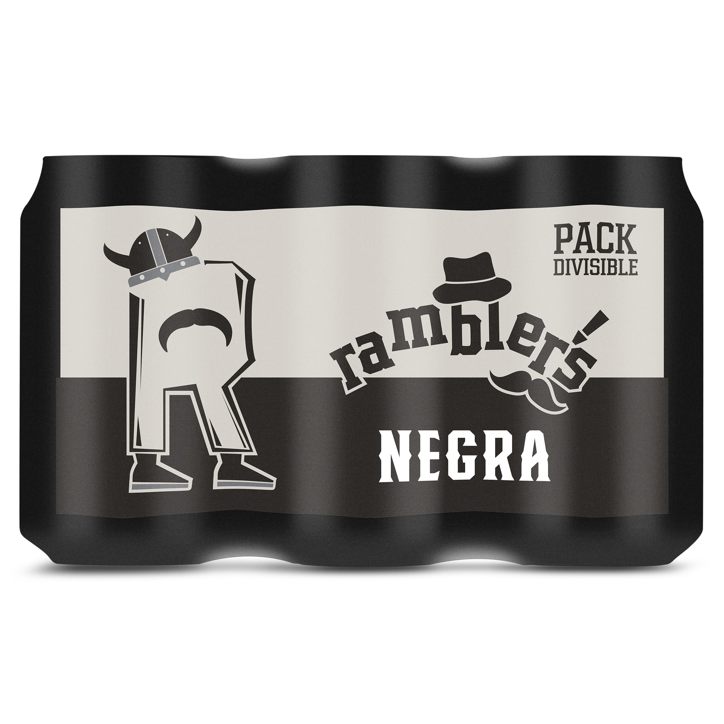 Cerveza negra Dia Ramblers pack 6 x 33 cl