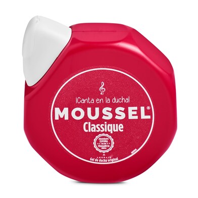 Gel de baño clásico Moussel botella 600 ml-0