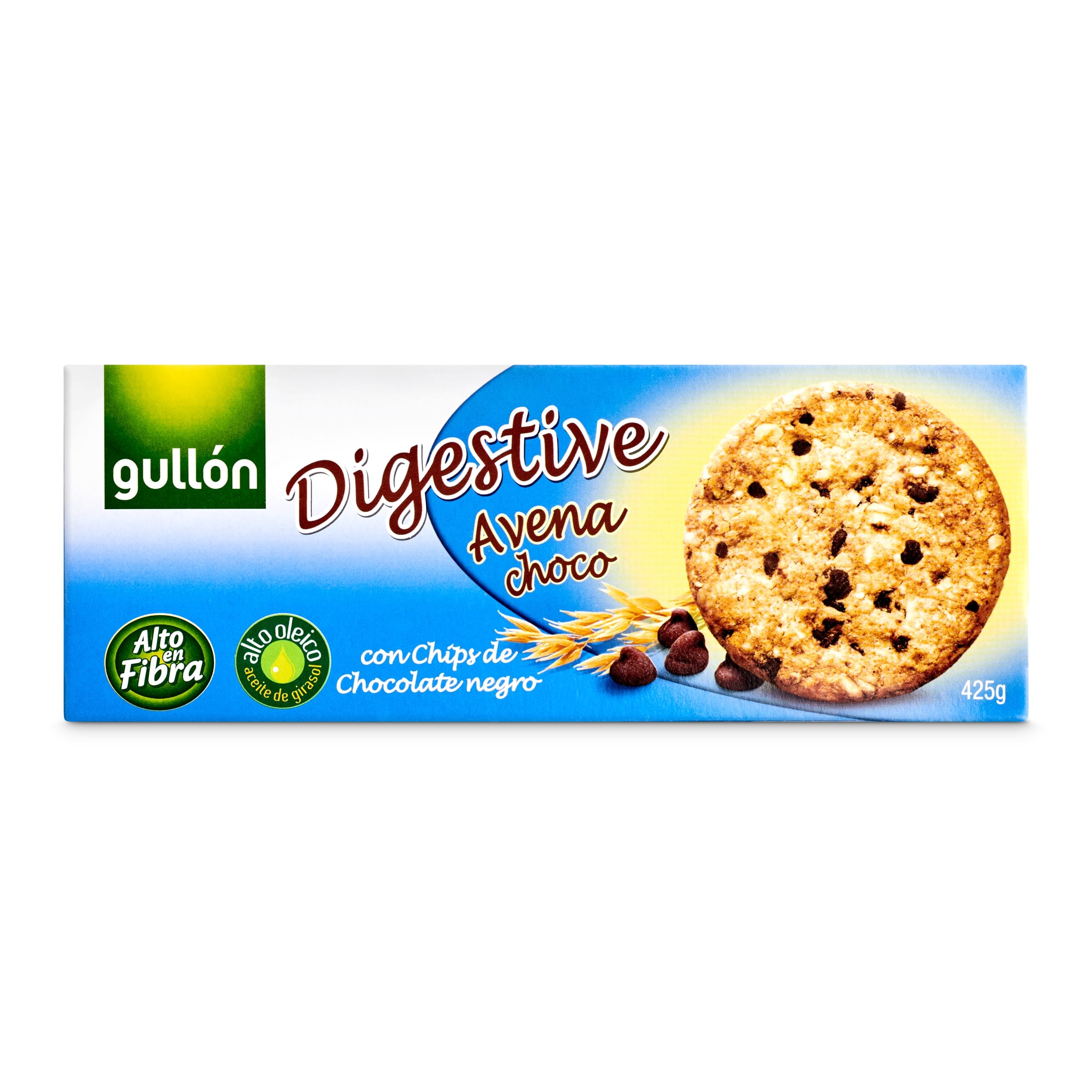 Galletas digestive con avena y chocolate Gullón 425 g