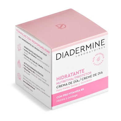 Crema de día hidratante nutritiva piel seca/sensible Diadermine frasco 50 ml-0