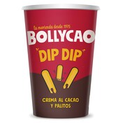 Palitos de pan y crema de cacao Bollycao vaso 52 g