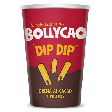 Palitos de pan y crema de cacao Bollycao vaso 52 g-0