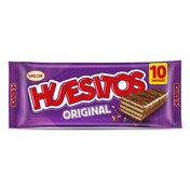 Barritas de barquillo recubierta de chocolate con leche Huesitos bolsa 200 g